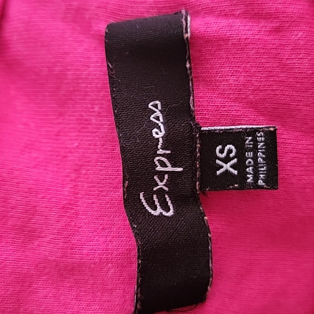 Express Pink Mini Ruffled Halter Neck Dress Size XS - Picture 3 of 6